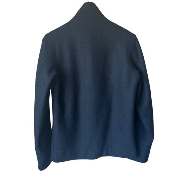 Shades of Grey Pea Coat Men's Size Small S Wool Acrylic - Picture 2 of 3